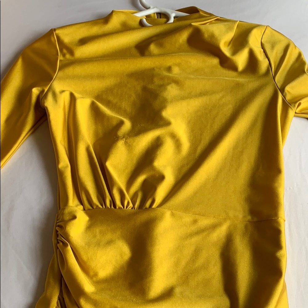 Gold Bodycon Dress